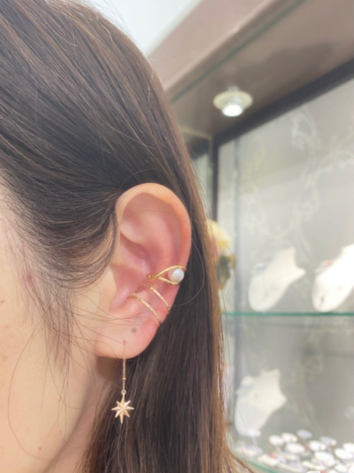 つけるとハマる♡イヤーカフ⑅◡̈*｜柿見時計店 時計・ジュエリー・眼鏡・補聴器