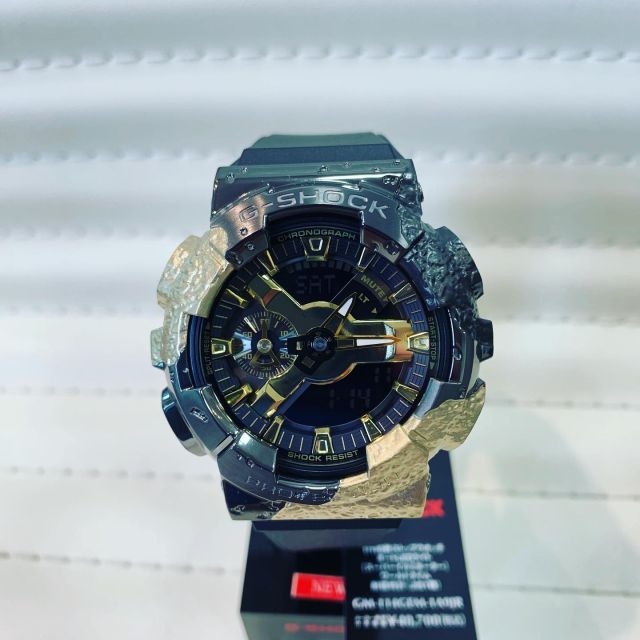 GM-114GEM-1A9JR
gshock新作入荷しました！

40周年記念モデル
¥40,700

#柿見時計店　#gshock #GM114GEM #40周年