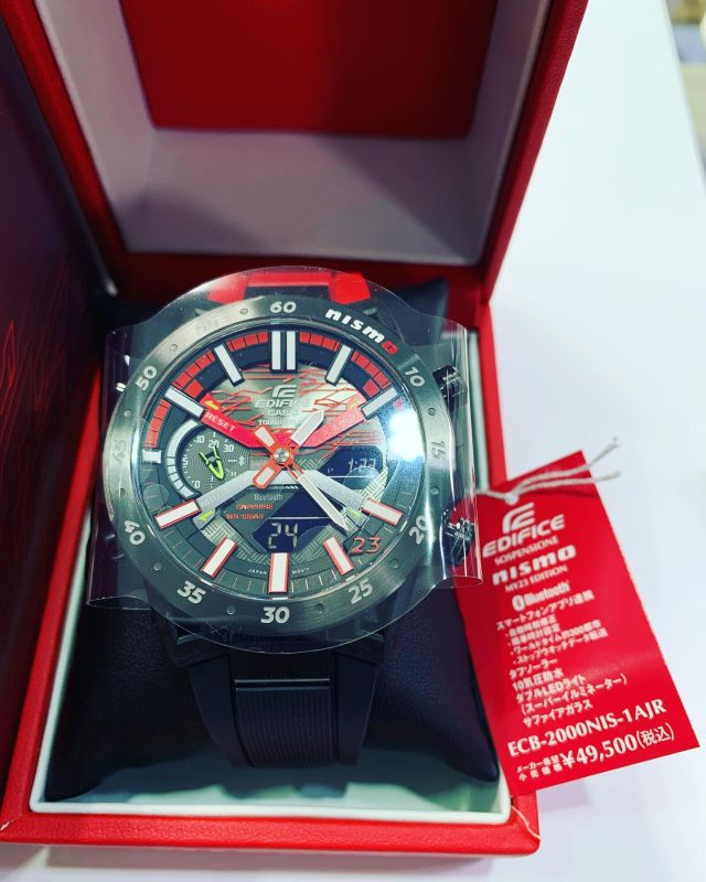 人気のEDIFICE✖️NISMO
限定モデル入荷しました！
EBC-2000NIS-1AJR
¥49,500

#柿見時計店　#EDIFICE #NISMO #愛媛県大洲市