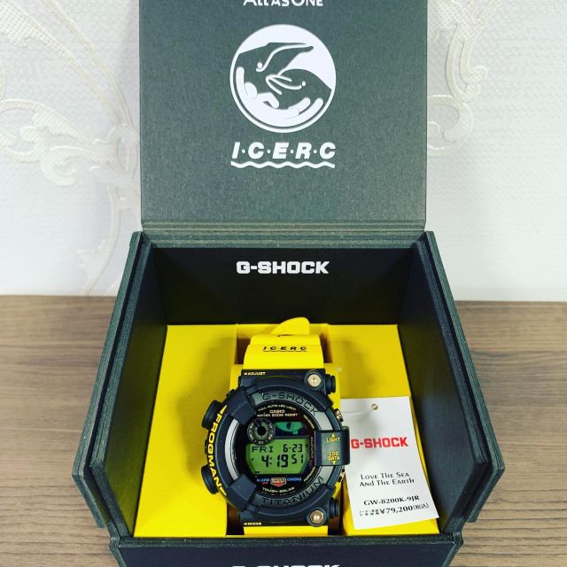 FROGMAN 
GW-8200K-9JR
再入荷しました！

#柿見時計店　#gw82009jr #gshock #frogman